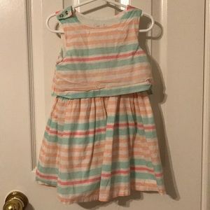 Striped pastel dress